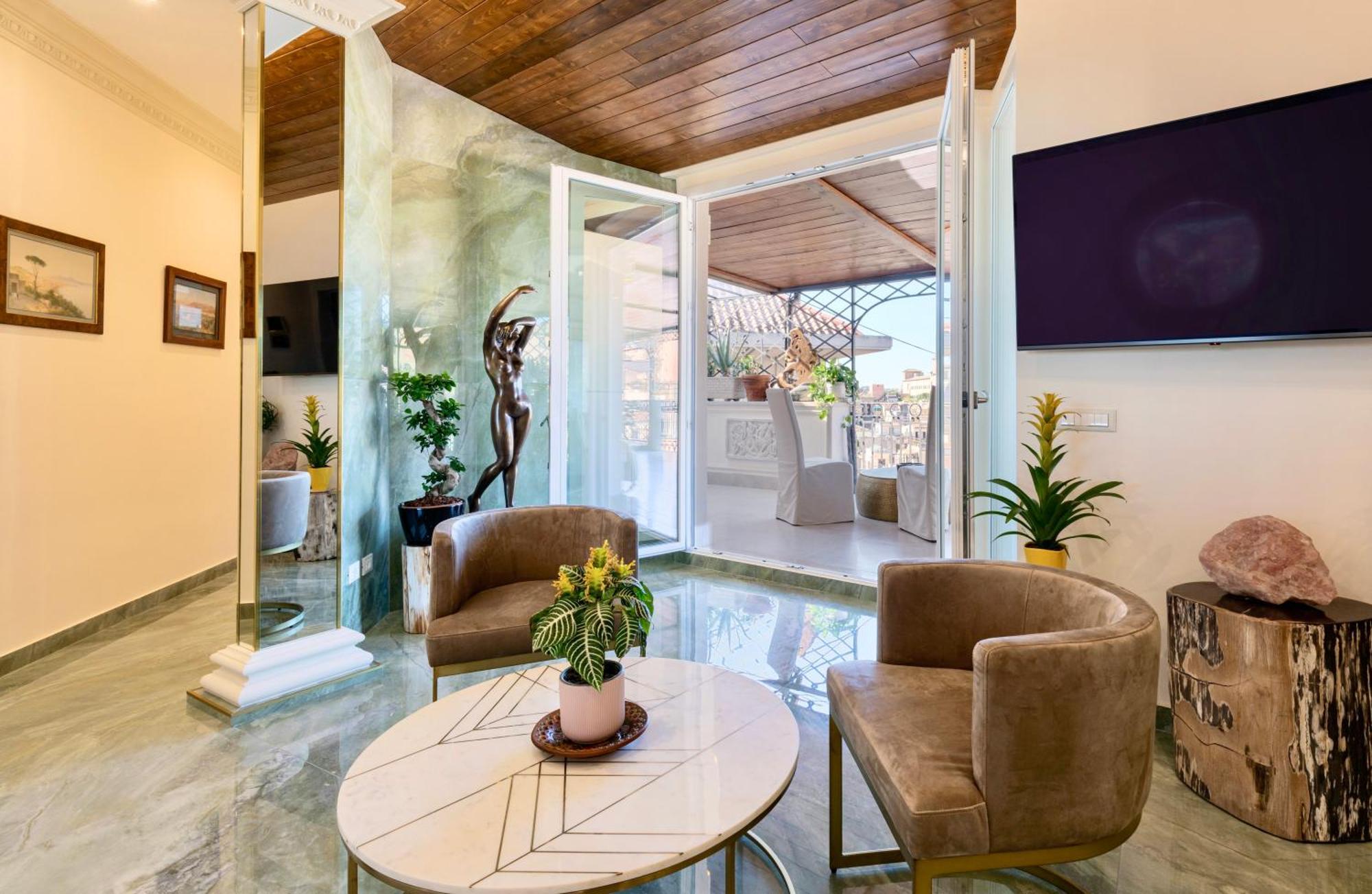Apartamento Atticus Forum Romanum Luxury Penthouse Exterior foto